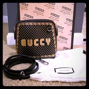 Authentic Gucci Moon and Stars Crossbody